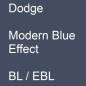 Preview: Dodge, Modern Blue Effect, BL / EBL.